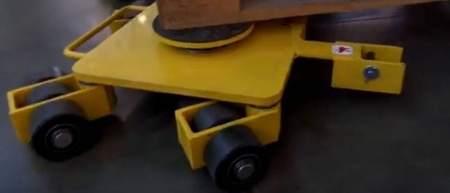 Zestaw wózków, rolki: 24x nylon (nośność: 24 T) 12235624